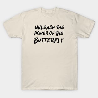 Butterfly power, Swimming cool design v1 T-Shirt